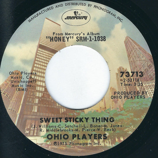 Ohio Players : Sweet Sticky Thing / Alone (7", Single, San)