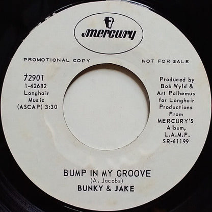 Bunky And Jake : Uncle Henry's Basement / Bump In My Groove (7", Single, Promo)