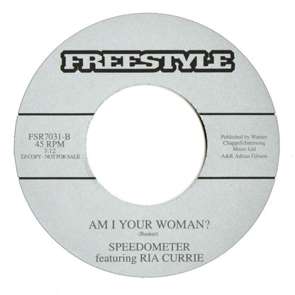 Speedometer (2) : Same Old Thing / Am I Your Woman? (7", Promo)
