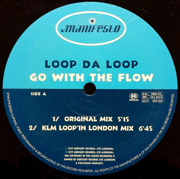 Loop Da Loop : Go With The Flow (12")