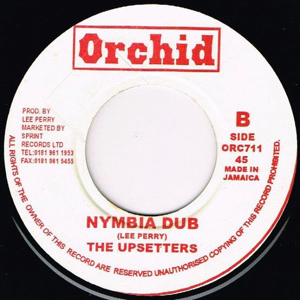Debra Keese & The Black Five / The Upsetters : Travelling / Nymbia Dub (7", RE)