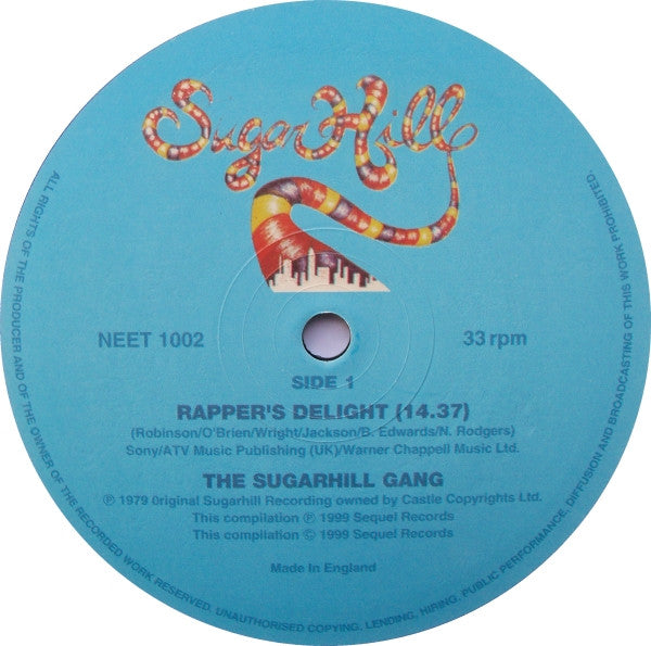 Sugarhill Gang : Rapper's Delight / Apache (12", RE)