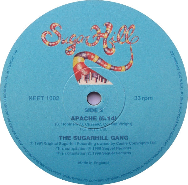 Sugarhill Gang : Rapper's Delight / Apache (12", RE)
