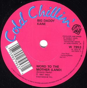 Big Daddy Kane : Raw / Word To The Mother (Land) (7")