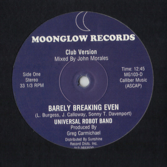 Universal Robot Band* : Barely Breaking Even (12", RM)
