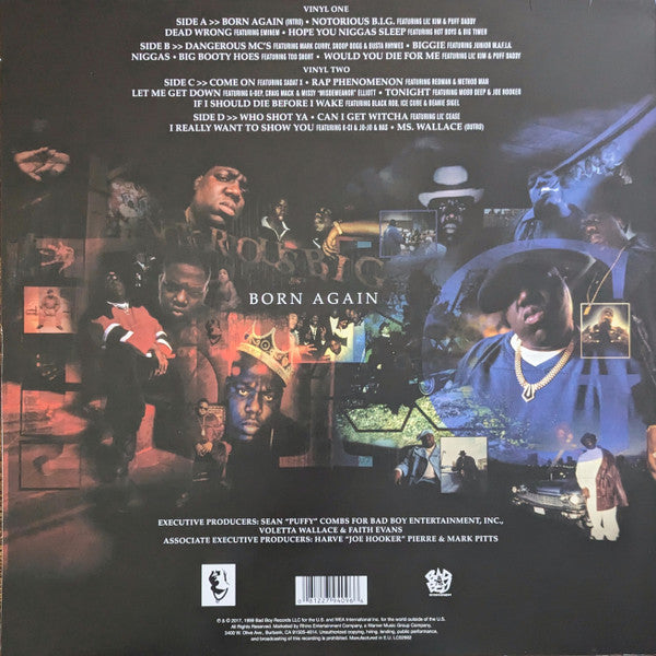 The Notorious B.I.G.* : Born Again (2xLP, Album, RE)