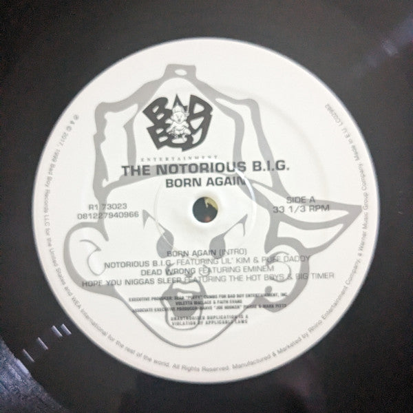 The Notorious B.I.G.* : Born Again (2xLP, Album, RE)