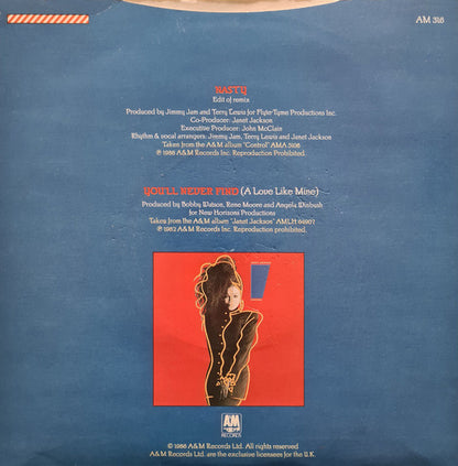 Janet Jackson : Nasty (7", Single)