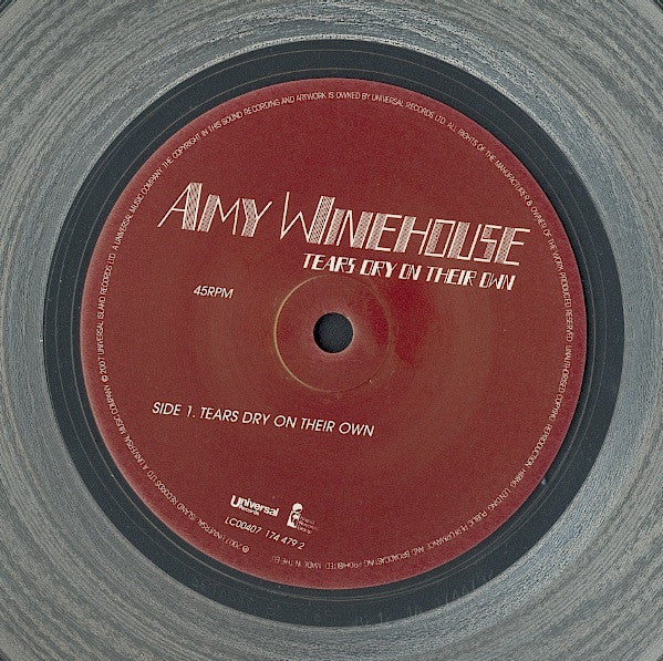 Amy Winehouse : Tears Dry On Their Own (7", Single, Ltd, Cle)