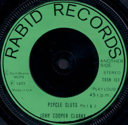 John Cooper Clark* : Innocents E.P. (7", EP, Ora)