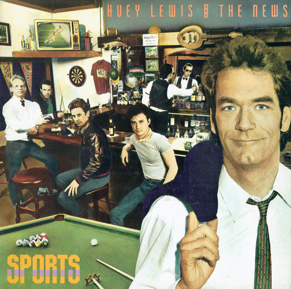 Huey Lewis And The News* : Sports (LP, Album)