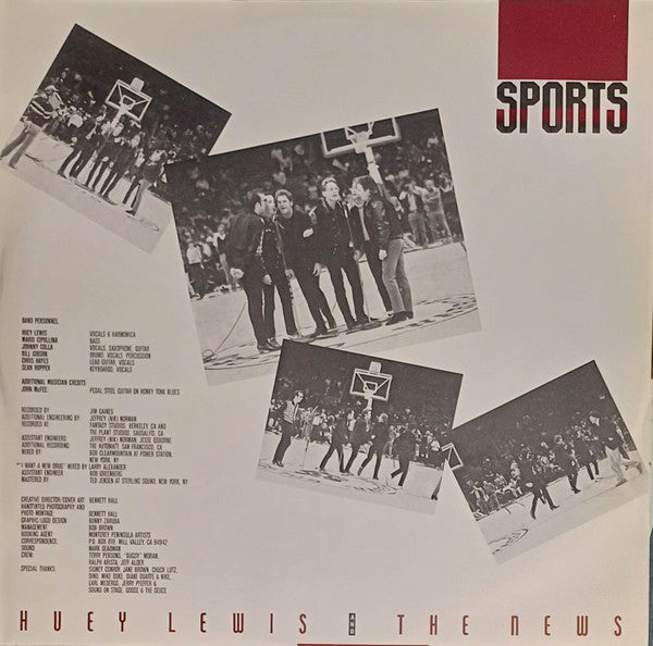 Huey Lewis And The News* : Sports (LP, Album)