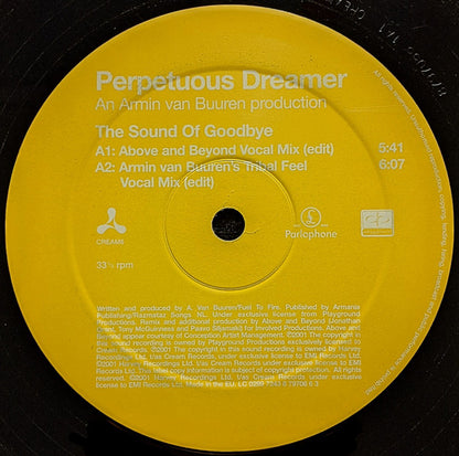 Perpetuous Dreamer : The Sound Of Goodbye (12")