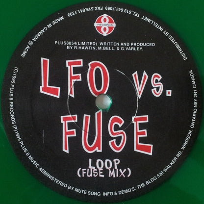 LFO vs. FUSE* : Loop (12", S/Sided, Ltd, Gre)