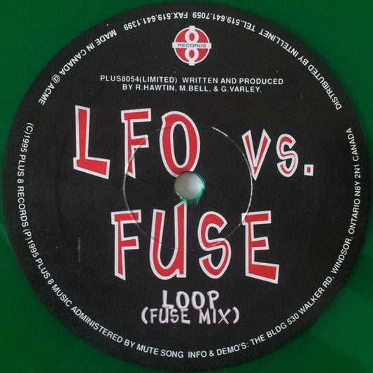 LFO vs. FUSE* : Loop (12", S/Sided, Ltd, Gre)