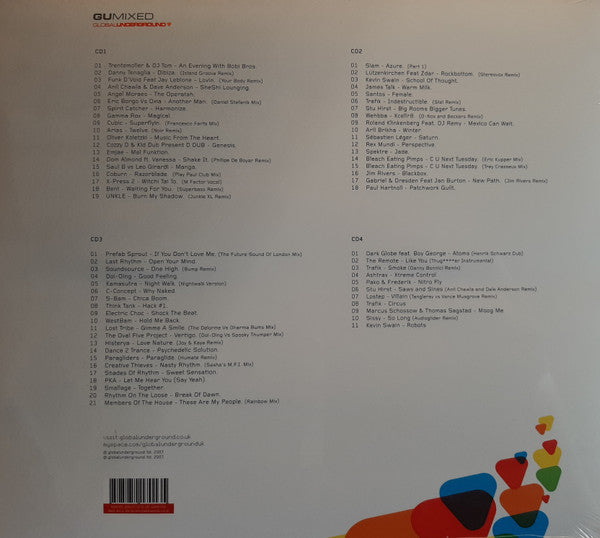 Various : GU Mixed (Limited Edition) (3xCD, Comp, Mixed + CD, Comp + Ltd)