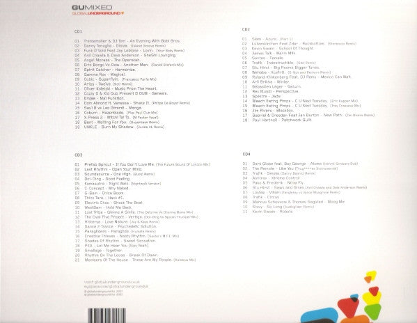 Various : GU Mixed (Limited Edition) (3xCD, Comp, Mixed + CD, Comp + Ltd)