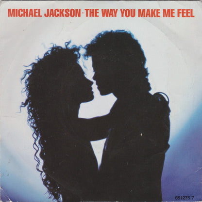 Michael Jackson : The Way You Make Me Feel (7", Single)