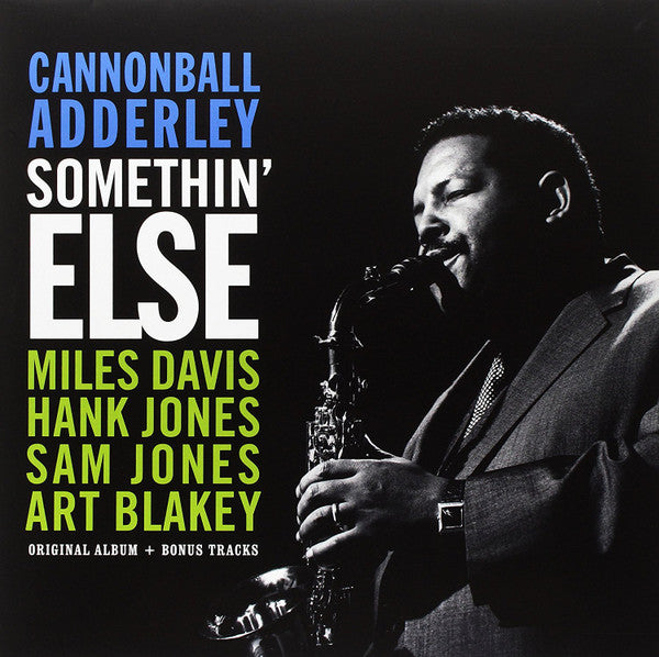 Cannonball Adderley : Somethin' Else (LP, Album, RE, RM)