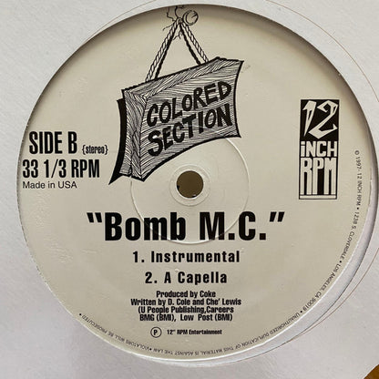 Colored Section : Bomb M.C. (12")