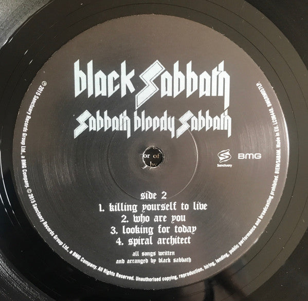 Black Sabbath : Sabbath Bloody Sabbath (LP, Album, M/Print, RE, RP, Gat)