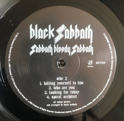 Black Sabbath : Sabbath Bloody Sabbath (LP, Album, M/Print, RE, RP, Gat)