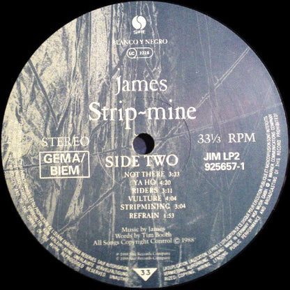 James : Strip-mine (LP, Album)