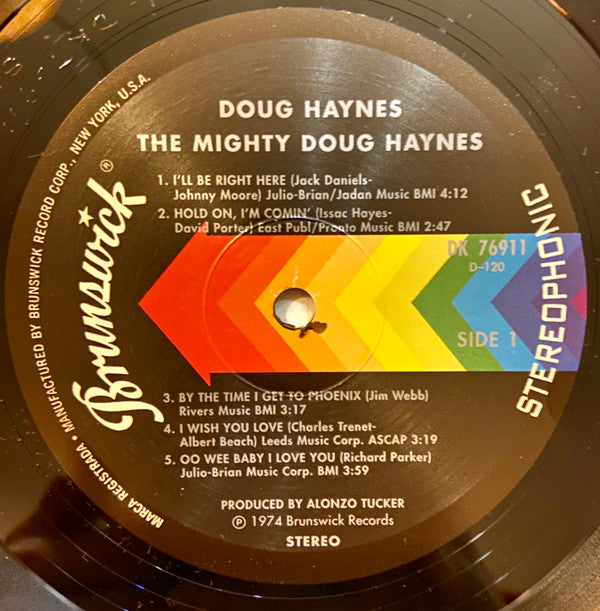 Doug Haynes (2) : Mighty Doug Haynes (LP, Album, RE)