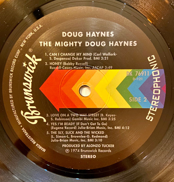 Doug Haynes (2) : Mighty Doug Haynes (LP, Album, RE)
