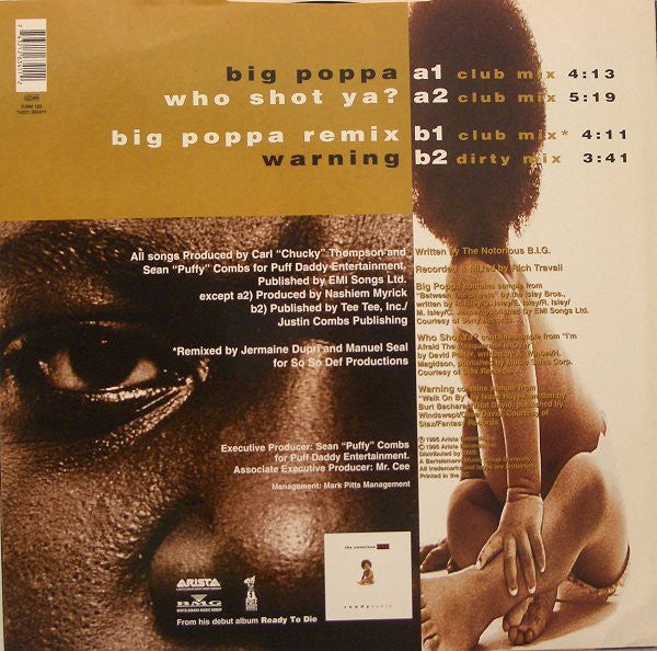 Notorious B.I.G. : Big Poppa / Who Shot Ya? / Warning (12")