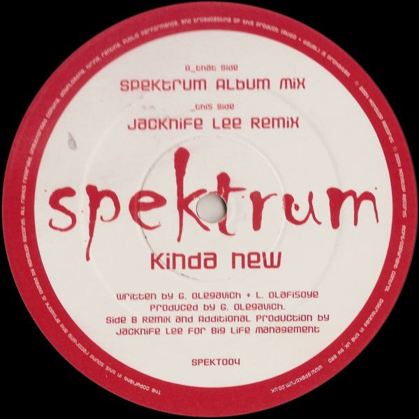 Spektrum : Kinda New (12")