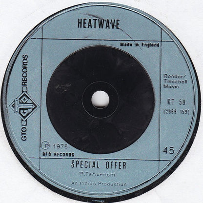 Heatwave : Ain't No Half Steppin' (7", Single)