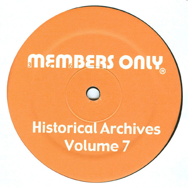 Various : Historical Archives Volume 7 (12", Unofficial)
