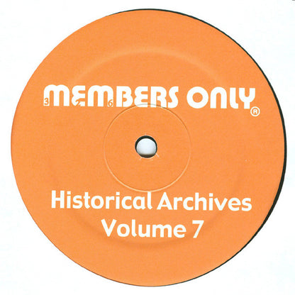 Various : Historical Archives Volume 7 (12", Unofficial)