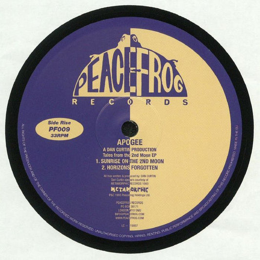 Apogee : Tales From The 2nd Moon EP (12", EP, RE)