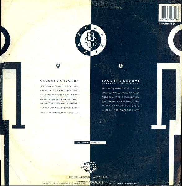 Raze : Caught U Cheatin' (12")