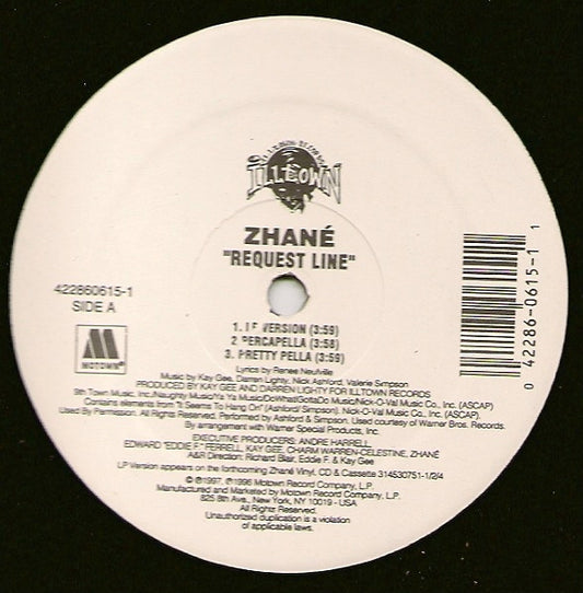 Zhané : Request Line (12", Single)