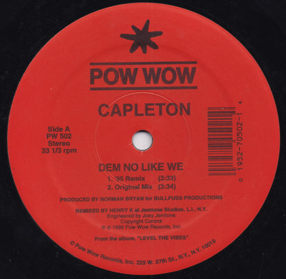 Capleton : Dem No Like We (12")