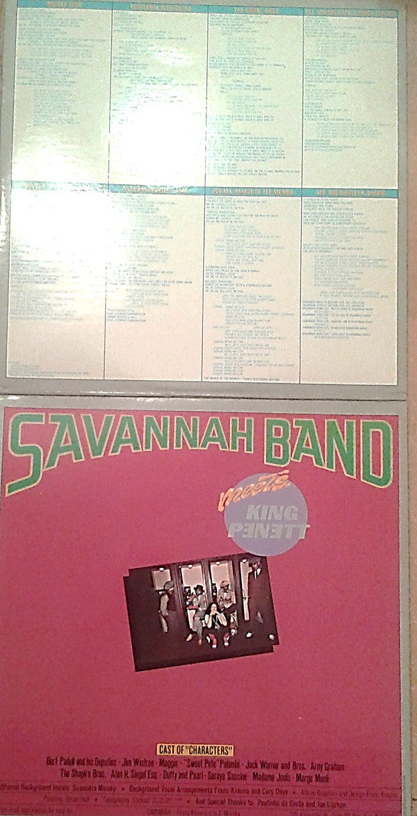 Dr. Buzzard's Original Savannah Band : Meets King Penett (LP, Album, Gat)