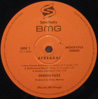 Demon Fuzz : Afreaka! (LP, Album, RE, RM, 180)