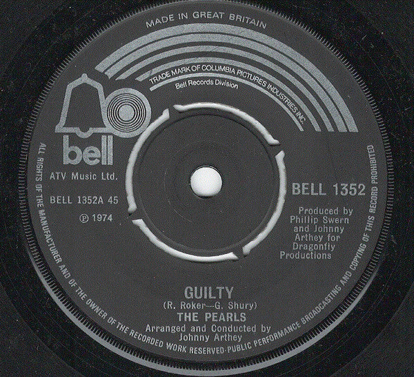 The Pearls : Guilty (7")