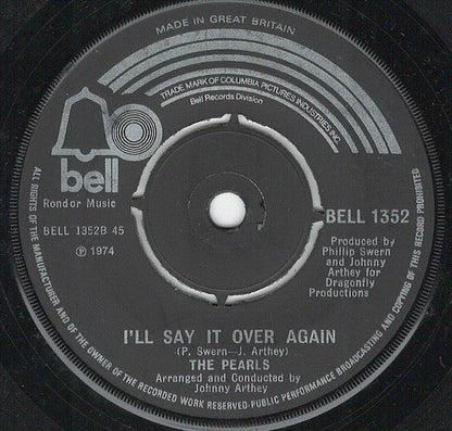 The Pearls : Guilty (7")