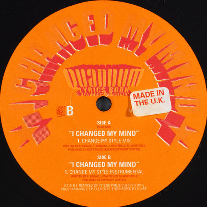 Quannum*, Lyrics Born & The Poets Of Rhythm : I Changed My Mind (Change My Style Mix) (12", Promo)