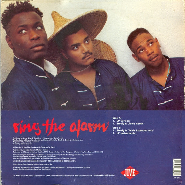 Fu-Schnickens : Ring The Alarm (12")