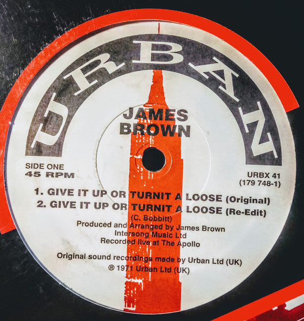 James Brown : Give It Up Or Turnit A Loose (12")