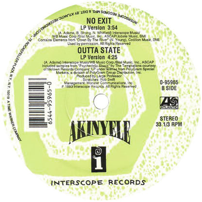 Akinyele : The Bomb (12")