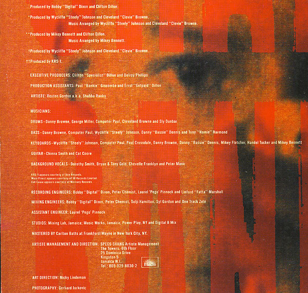 Shabba Ranks : As Raw As Ever (LP, Album)