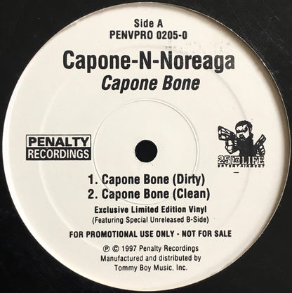 Capone -N- Noreaga : Capone Bone / Calm Down (12", Promo)