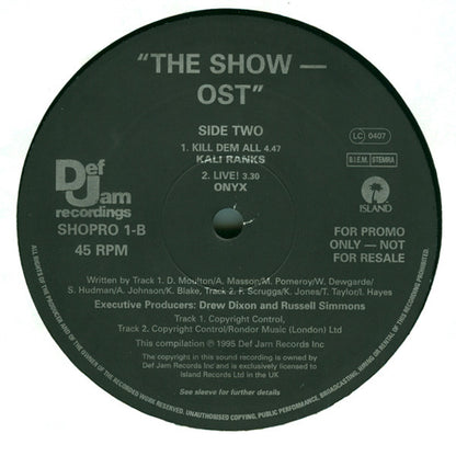Various : The Show - OST (2x12", Promo, Smplr)