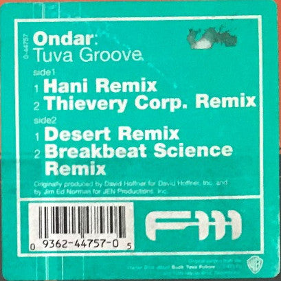 Kongar-Ool Ondar : Tuva Groove (12")